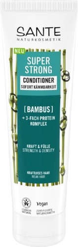 Odżywka Wzmacniająca do Włosów Słabych i Łamliwych Bambus i Potrójny Kompleks Proteinowy ECO 150 ml Sante