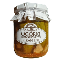 Ogórki Konserwowe Pikantne 500 g Krokus