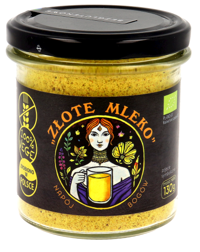 Mieszanka Przypraw "Złote Mleko" Bezglutenowa BIO 130 g Pięć Przemian