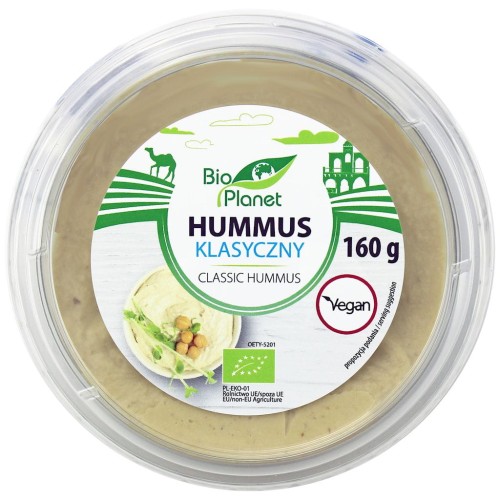 Hummus Klasyczny BIO 160g Bio Planet