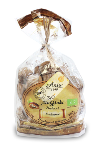Muffinki Babuni Kakaowe BIO 200 g BioAnia