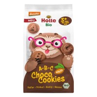 Ciasteczka Kakaowo - Orzechowe Literki ABC od 3 Roku Demeter BIO 125g Holle