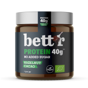 Krem z Orzechów Laskowych z Kakao Bez Dodatku Cukrów BIO 250g Bett'r