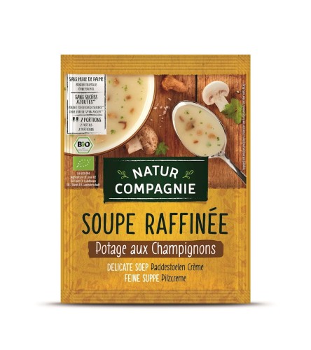 Zupa Krem z Grzybów Bez Dodatku Cukrów BIO 40g Natur Compagne