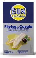 Makrela Filety w Oliwie z Oliwek Extra Virgin 120g (78g) Bon Appetit (Bom Petisco)