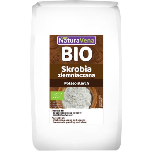 Skrobia Ziemniaczana BIO 500g Naturavena