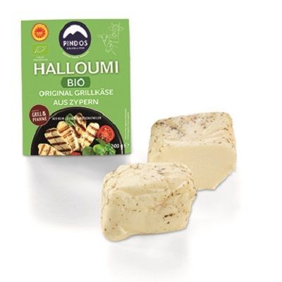 Ser Halloumi Pindos do Smażenia i Grillowania BIO 200 g Oma