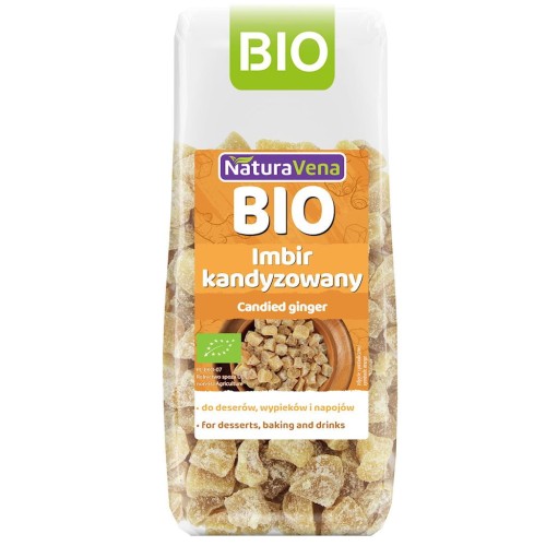 Imbir Kandyzowany BIO 100 g Naturavena