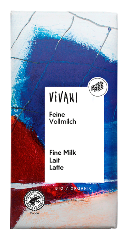 Czekolada Mleczna BIO 80g Vivani