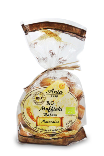 Muffinki Babuni Naturalne BIO 200 g BioAnia