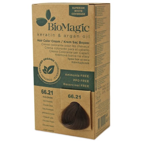 Farba do Włosów Mroźna Czekolada 250 g Biomagic