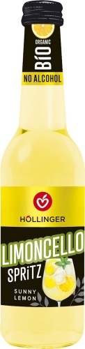 Drink Musujący Bezalkoholowy Limoncello BIO 330ml Hollinger