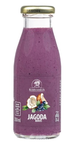 Smoothie Jagoda - Kokos 250 ml Rembowscy
