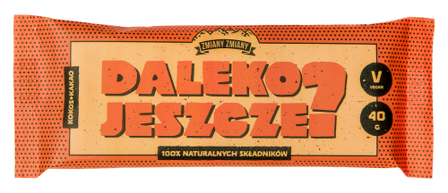 Baton Daktylowy Kokos - Kakao Daleko Jeszcze Bezglutenowy 40 g Zmiany Zmiany