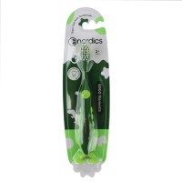 Szczoteczka do Zębów dla Dzieci 6900 Super Miękka Zielona Dinozaur Nordics