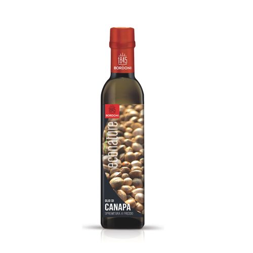 Olej Konopny Tłoczony na Zimno BIO 250ml Bordoni (EcoNature)