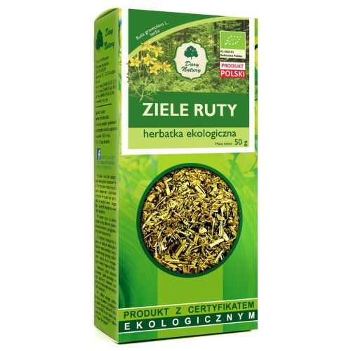 Herbatka Ziele Ruty BIO 50 g Dary Natury