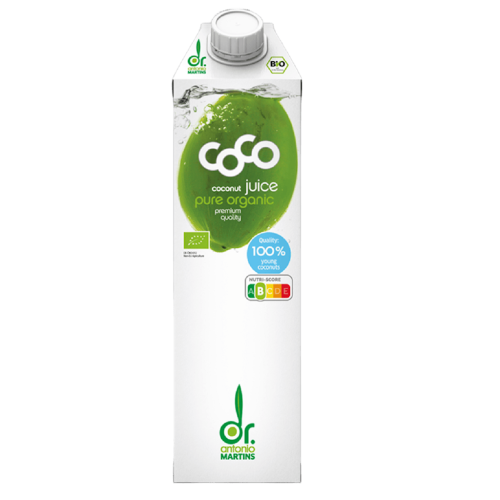 Woda Kokosowa Naturalna BIO 1L Coco (Dr Martins)