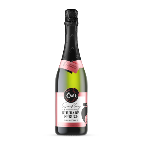 Napój Bezalkoholowy Rabarbarowo - Świerkowy Musujący BIO 750ml - Öun