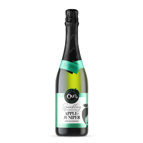 Napój Bezalkoholowy Jabłkowo - Jałowcowy Musujący BIO 750ml Öun