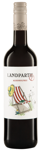 Wino Bezalkoholowe Cuvee Czerwone Słodkie BIO 750 ml Landpartie