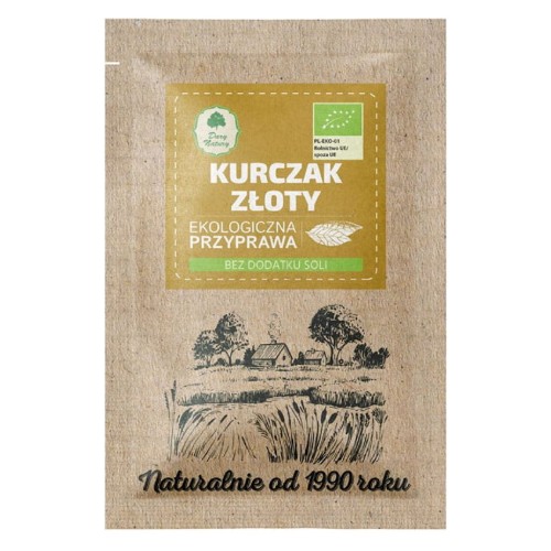 Przyprawa Złoty Kurczak BIO 20 g Dary Natury
