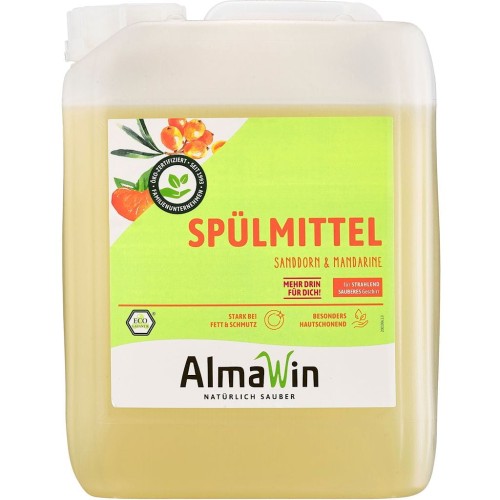 Płyn do Mycia Naczyń Rokitnikowo - Mandarynkowy (Koncentrat) ECO 5 L Almawin