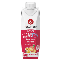 Napój o Smaku Brzoskwinia - marakuja Bez Cukru BIO 300 ml Hollinger