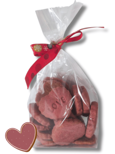 Ciasteczka Różane Serduszka 150 g - New Mountain (Produkt Sezonowy)