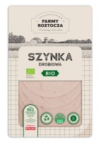 Szynka Drobiowa Plastry BIO 100 g Farmy Roztocza (z Półki)