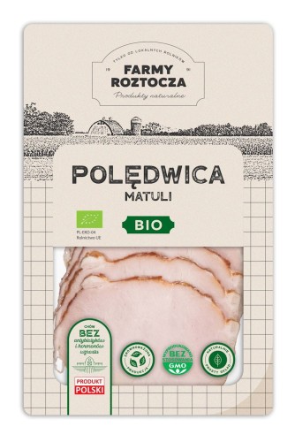 Polędwica Matuli Plastry BIO 100 g Farmy Roztocza (z Półki)