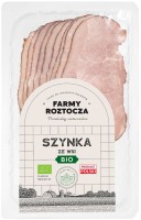 Szynka ze Wsi Plastry BIO 100 g  Farmy Roztocza (z Półki)