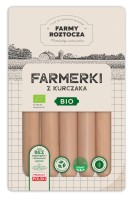 Parówki Farmerki z Kurczaka BIO 250 g Farmy Roztocza (z Półki)