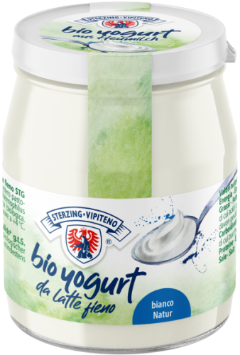 Jogurt Naturalny z Mleka Siennego 3,5% BIO 150 g (Słoik) - Sterzing-Vipiteno