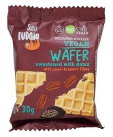 Wafelek z Kremem Kakaowo - Orzechowym Słodzony Daktylami BIO 30 g - Me Gusto (Super Fudgio)