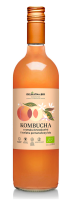 Kombucha o Smaku Brzoskwini i Kwiatu Pomarańczy BIO 750 ml Delikatna