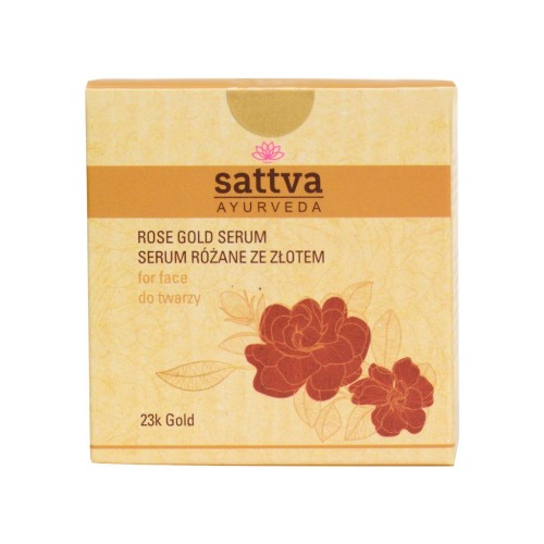 Serum do Twarzy Różane ze Złotem 15 mol Sattva (Ayurveda)