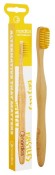 Szczoteczka do Zębów Bambusowa Średnio Twarda Żółta Nordics