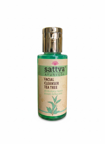 Żel do Mycia Twarzy Drzewo Herbaciane 100 ml Sattva (Ayurveda)
