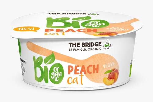 Deser Owsiany Brzoskwiniowy BIO 125 g The Bridge