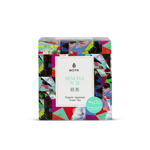 Herbata Zielona Sencha Japońska BIO (15 x 1,5 g) 22,5 g Moya Matcha