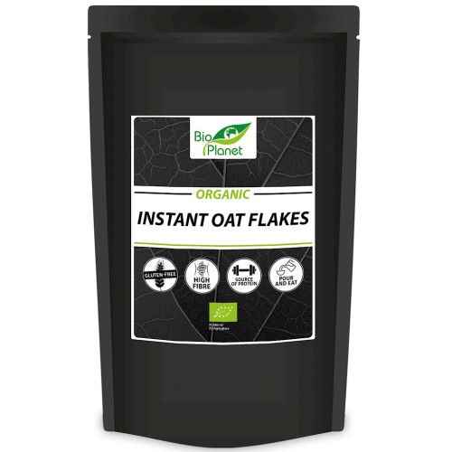Płatki Owsiane Błyskawiczne Bezglutenowe BIO 500 g Bio Planet International