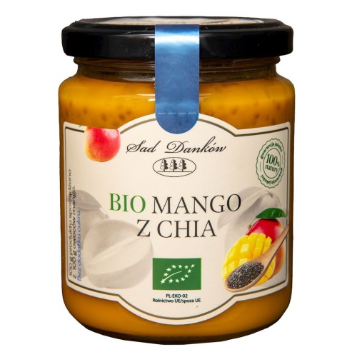 Mango z Chia Bez Dodatku Cukrów BIO 250 g Sad Danków