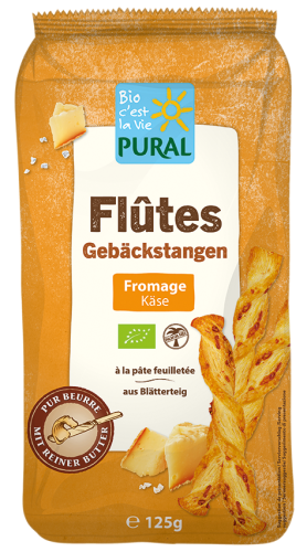 Paluszki z Ciasta Francuskiego z Serem BIO 125 g Pural