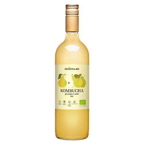 Kombucha Gruszkowa BIO 750 ml Delikatna