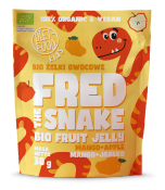Żelki Mango - Jabłko Bez Żelatyny BIO 30 g Diet-Food (Fred The Snake)