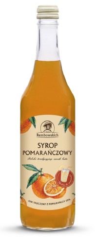 Syrop Pomarańczowy 500 ml Rembowscy