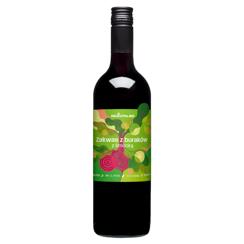 Zakwas z Buraków z Limonką BIO 750 ml Delikatna