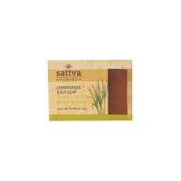 Mydło w Kostce do Ciała Trawa Cytrynowa 125 g Sattva