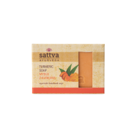 Mydło w Kostce do Ciała Kurkuma 125 g Sattva